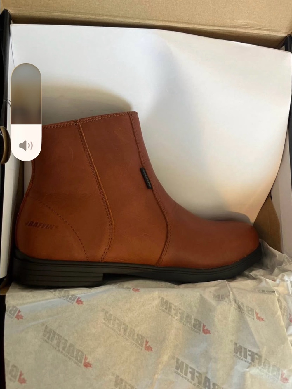 Baffin Women's Chestnut Brown Ankle Winter Boots